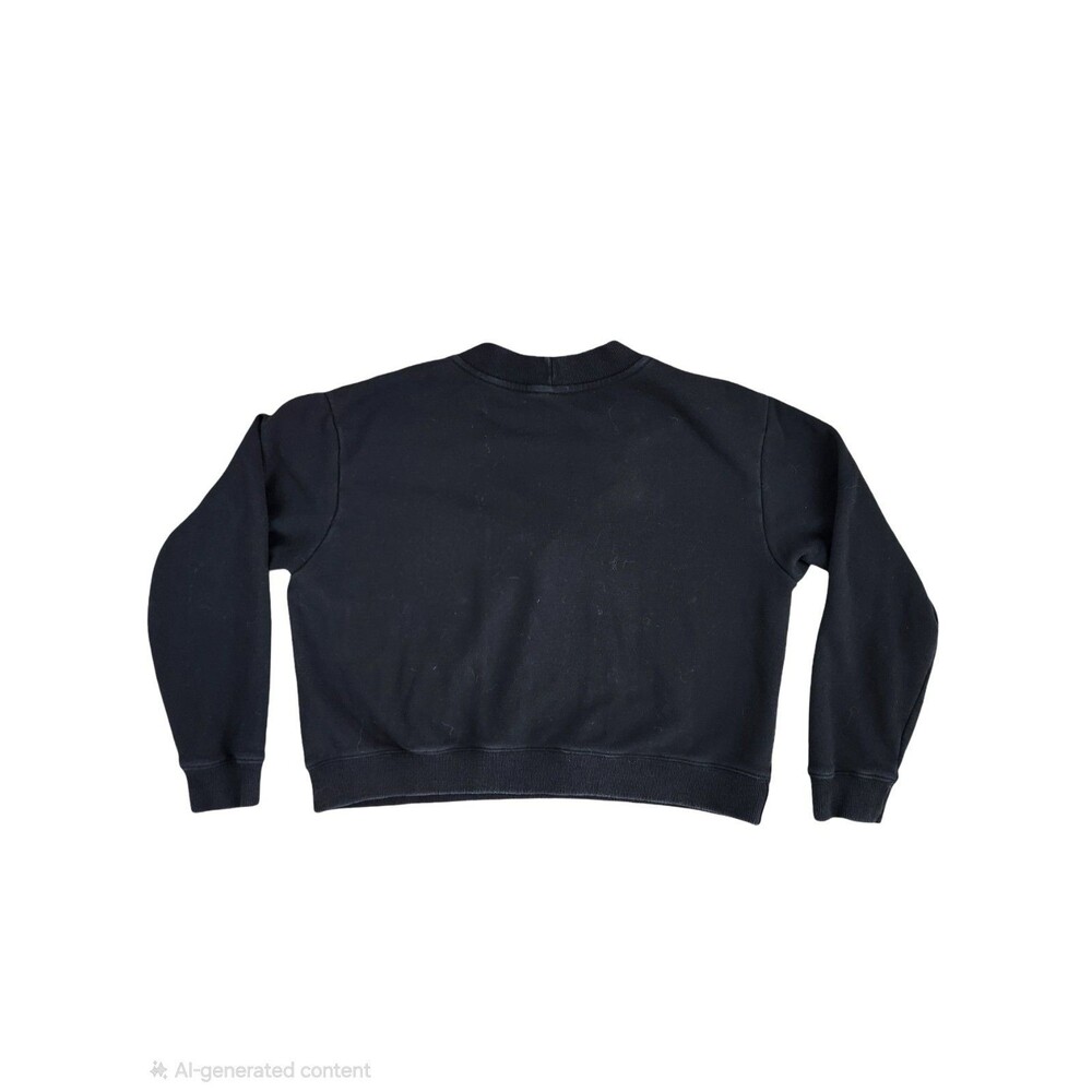 Vuori Sedona V-Neck Black Pullover Sweatshirt Size M Cozy Athletic Athleisure - Picture 6 of 8